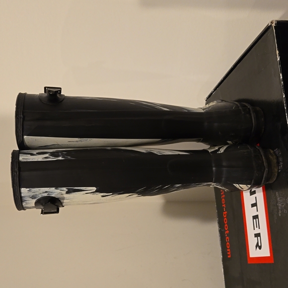 HUNTER ORIGINAL LIMITED EDITION 'NIGHTFALL' WELLINGTON RAINBOOTS RAIN BOOTS BOX - Picture 15 of 16